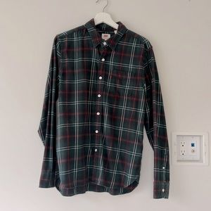 Levi’s Plaid Flannel Shirt Men